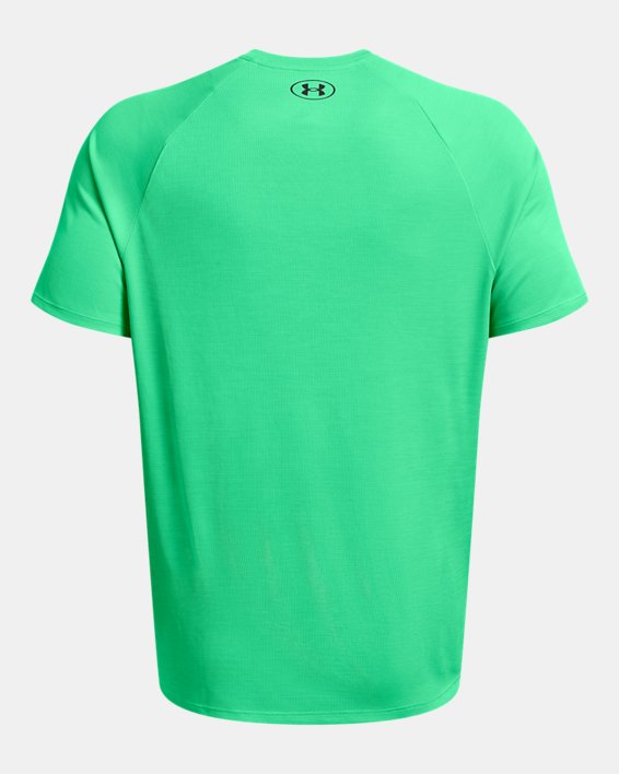 Camiseta de manga corta con textura UA Tech™ para hombre, Green, pdpMainDesktop image number 4
